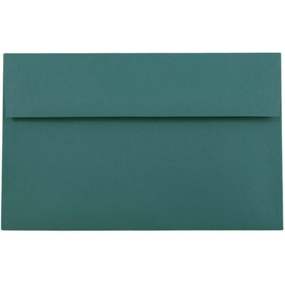JAM A10 Envelopes, 6 x 9 1/2, Teal, 1000/Carton