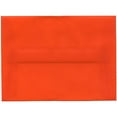 thumbnail image 1 of JAM A6 Translucent Envelopes, 4.8x6.5, Orange, 250/Pack, 1 of 2