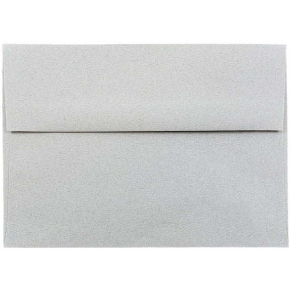 JAM A7 Envelopes, 5.3x7.3, Granite Recycled, 1000/Carton