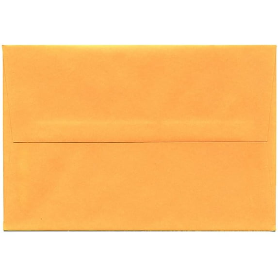 JAM A8 Envelopes, 5.5x8.1, Orange, 250/Pack