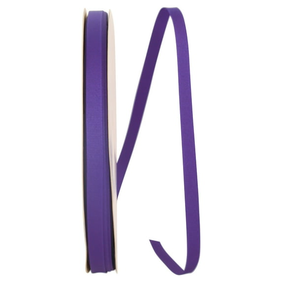 JAM All Occasion Grosgrain Regal Purple Polyester Ribbon, 3600" x 0.37"