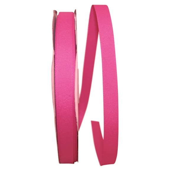 JAM All Occasion Grosgrain Shocking Pink Polyester Ribbon, 3600" x 0.62"