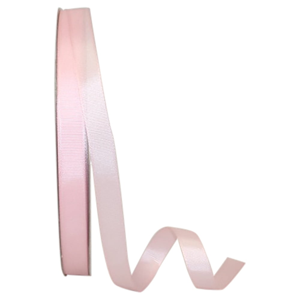 JAM All Occasion Light Pink Polyester Grosgrain Ribbon, 3600" x 0.62"
