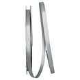 thumbnail image 1 of JAM All Occasion Silver Polyester Grosgrain Ribbon, 3600" x 0.37", 1 of 1