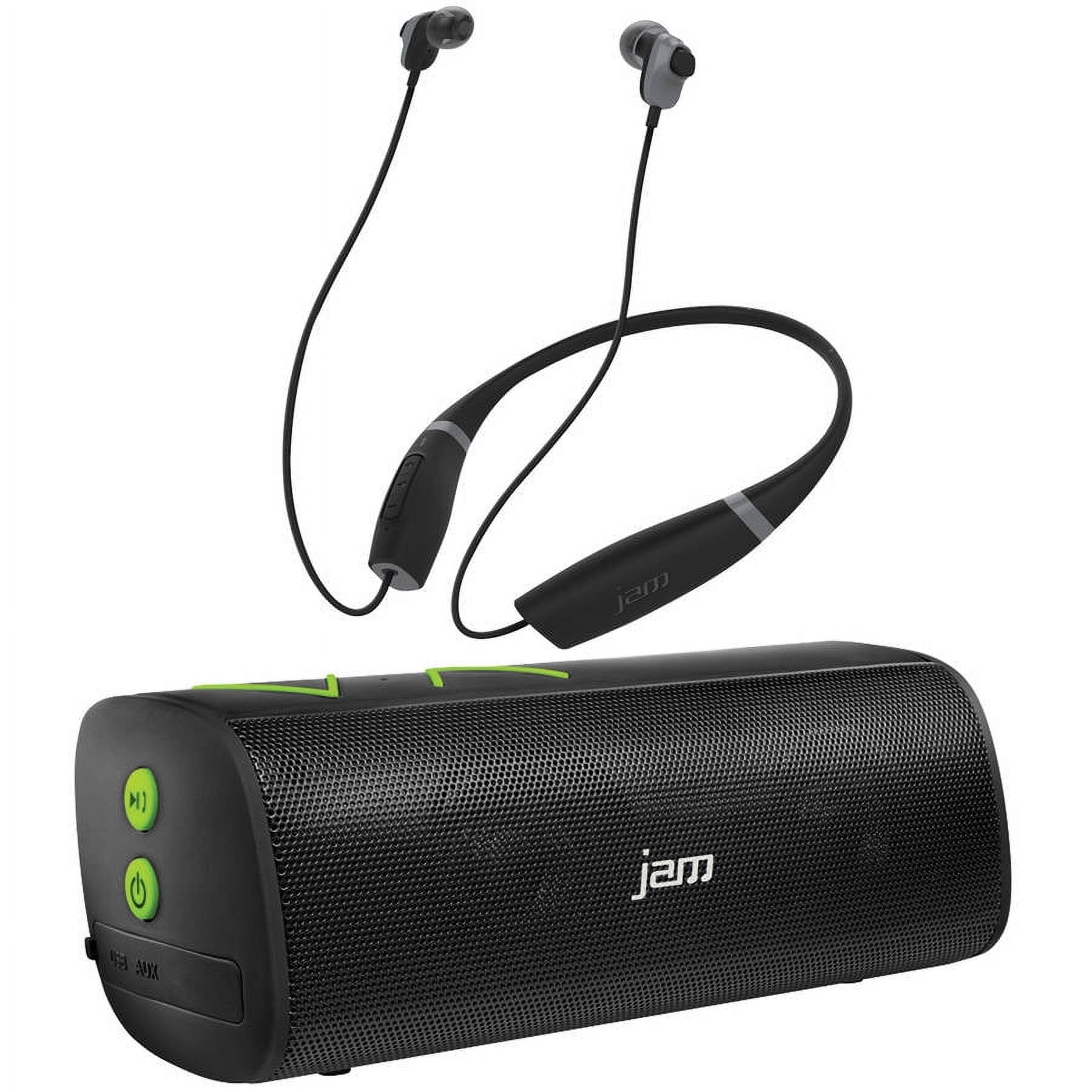 JAM Audio HXP320 Thrill Speaker and HXEP700BK Transit Wireless