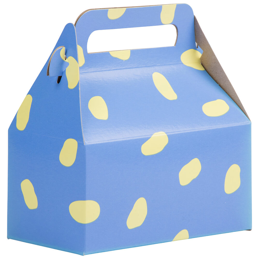 JAM Blue Cardstock Gift Boxes, 3.25" x 6"