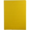 thumbnail image 1 of JAM Corrugated Fluted Folders, Yellow, 6/Pack, 1 of 3