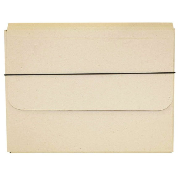 JAM Elastic Portfolio, 10x13.25x1.25, Natural, 1/Pack