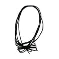 thumbnail image 1 of JAM Elastic String Ties, Black Matte, 5/Pack, Medium, 16" Loop, 1 of 2