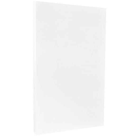 JAM Glossy Legal Paper, 8.5x14, 50/Pack, 32lb White 2, Sided