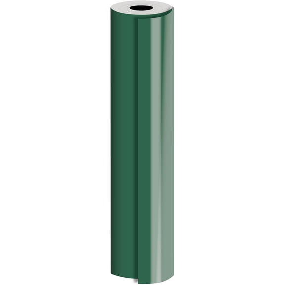 JAM Industrial Bulk Wrapping Paper, 1/Pack, Matte Hunter Green Gift Wrap, 520 Sq Ft (1/4 Ream)