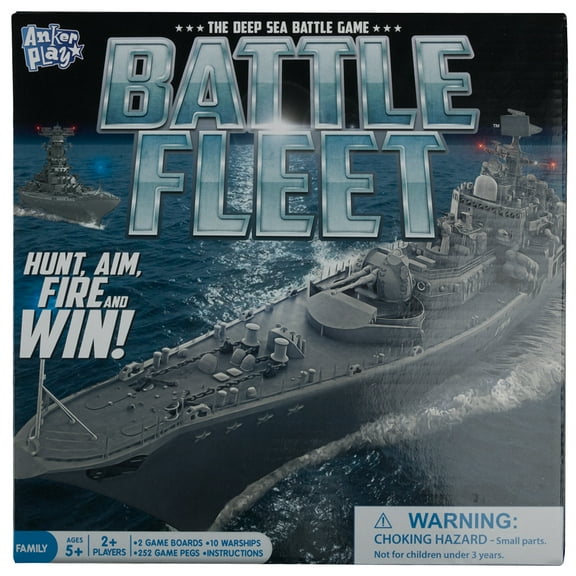 JAM Kids Board Game Playsets, Battle Fleet Ship Toy, Sold individually