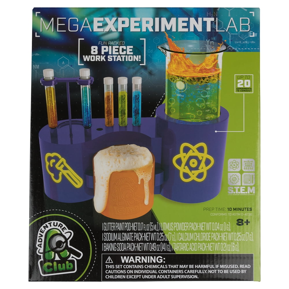 Choice Products 4-in-1 Science Project Kit, Stem & Steam DIY Lab Experiments for Kids