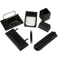 thumbnail image 1 of JAM Leather Office Supply Set, 6 Piece, Large, Black, Sold Individually, 1 of 4