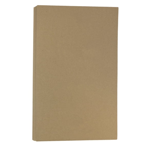 JAM Legal Matte 28lb Paper, 8.5 x 14, Brown Kraft Paper-Bag, 50 Sheets/Pack