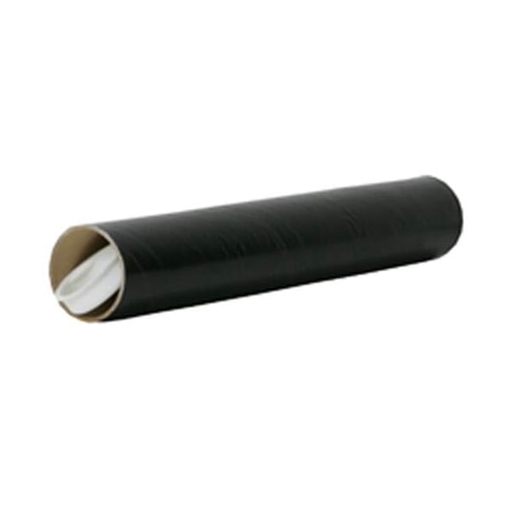 JAM Mailing Tubes, 2 x 9, Black, 50/Pack