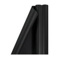thumbnail image 1 of JAM Matte Black Wrapping Paper, 25 sq ft, 2/Pack, 1 of 4