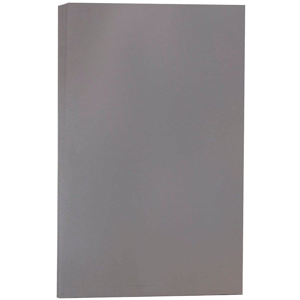 Dark Grey Matte 8 1/2 x 11 Cardstock (25 Pack)