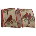 thumbnail image 1 of JAM Multi-color Polyester Christmas Cardinal Ribbon, 30' x 2.5", 1 of 1