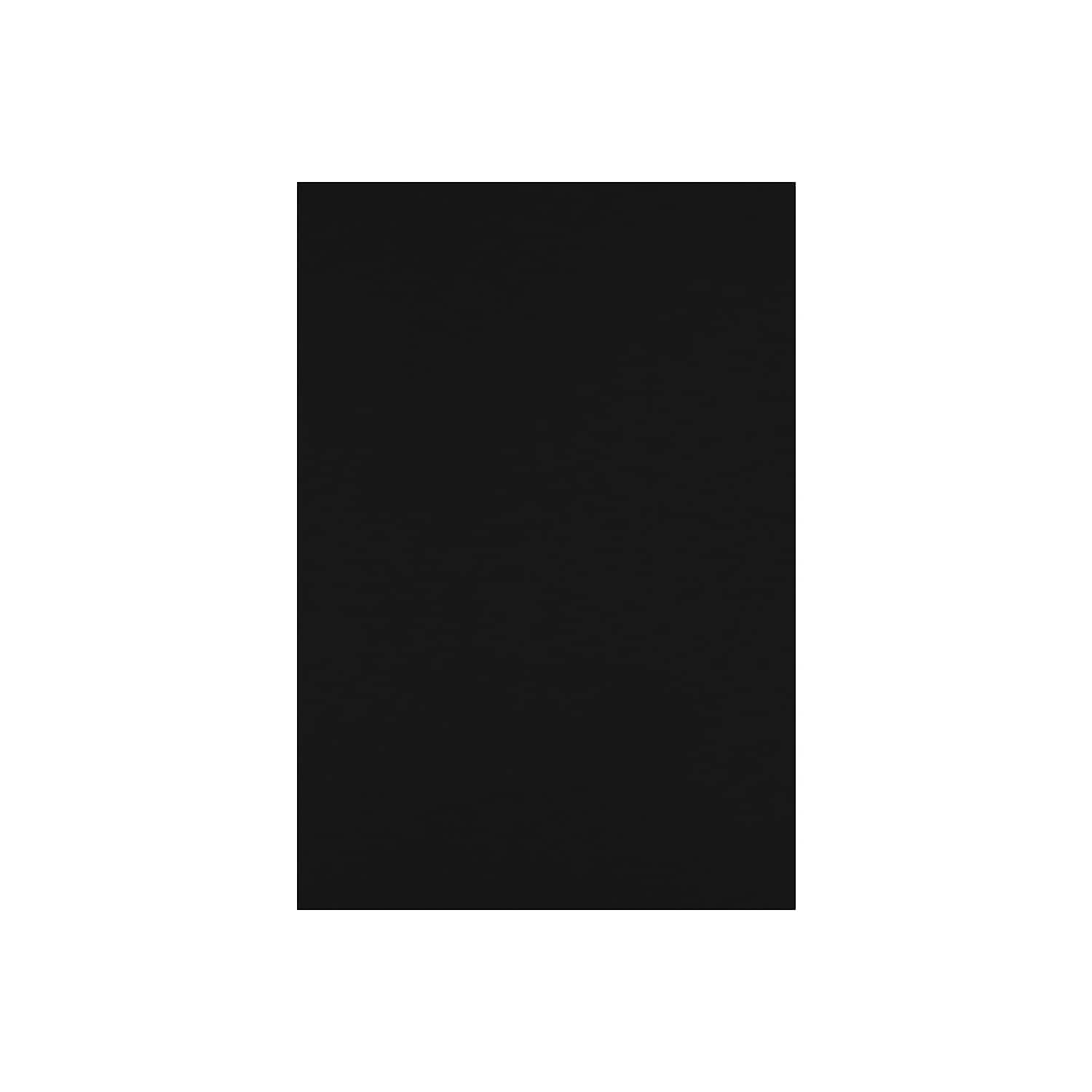 JAM PAPER 13" x 19" Cardstock 100lb Midnight Black 50/pack  (1319-C-B-50)