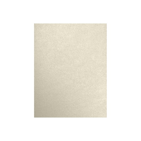 JAM PAPER 8.5” x 11” Cardstock 100lb Opal Metallic 50/pack (81211-C-208-50)