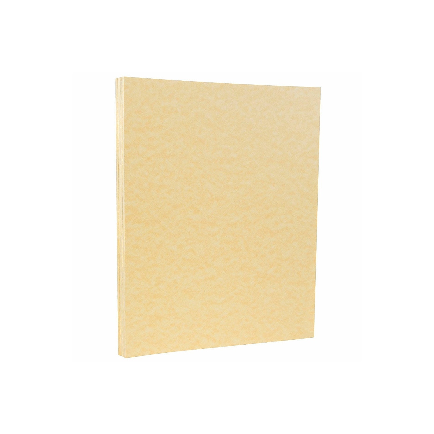 JAM PAPER 8.5" x 11" Parchment Cardstock 65lb Antique Gold 100/pack  (27179G)