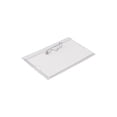 thumbnail image 1 of JAM PAPER Plastic Name Tags with Pin 3 5/8" x 2 1/4" Clear 96/Pack (401139015a), 1 of 2