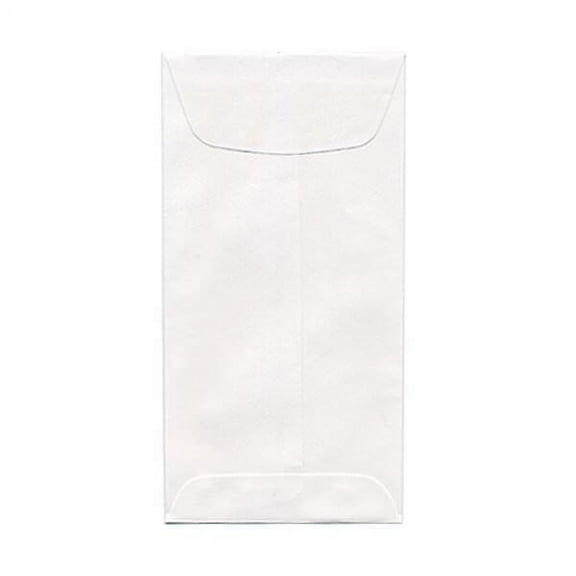 JAM Paper 1 Scarf Open End Catalog Envelopes, 4 5/8 x 6 3/4, White, Bulk 1000/Carton
