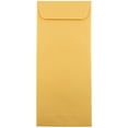 thumbnail image 1 of JAM Paper #10 Policy Envelopes, 4.1x9.5, 500/Box, Gold Metallic, 1 of 2