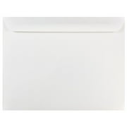 JAM Paper 10 x 13 Booklet Envelopes, White, 25 per Pack
