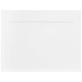 thumbnail image 1 of JAM Paper 10 x 13 Booklet Strathmore Envelopes, Bright White Wove, Bulk 500/Box, 1 of 2