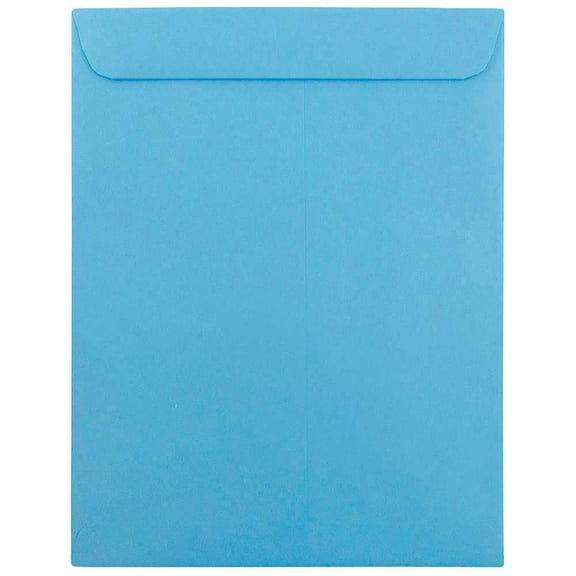JAM Paper 10 x 13 Catalog Envelopes, Blue, 10/Pack
