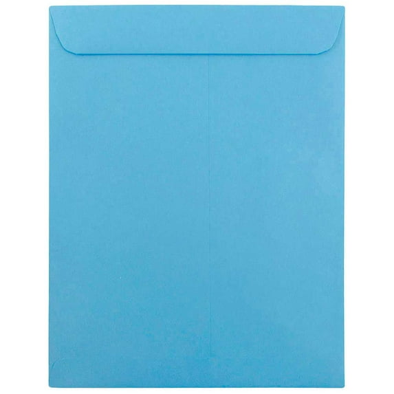 JAM Paper 10 x 13 Catalog Envelopes, Blue, 25/Pack