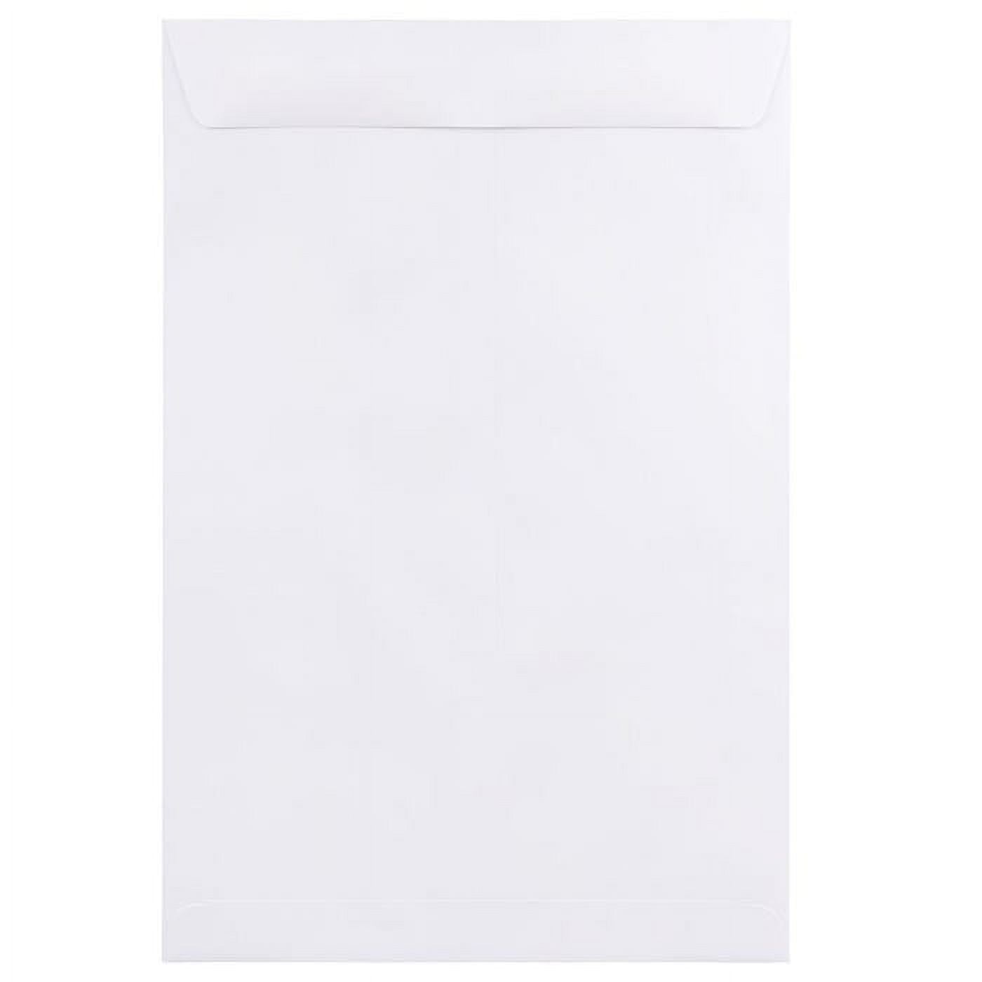 JAM Paper 10" x 15" Open End Catalog Envelopes, White, 25 Per Pack