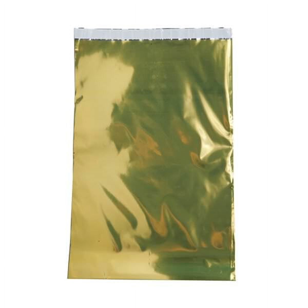 JAM Paper 12 x 18 Foil Envelopes, Gold, 25/Pack, Peel & Seal