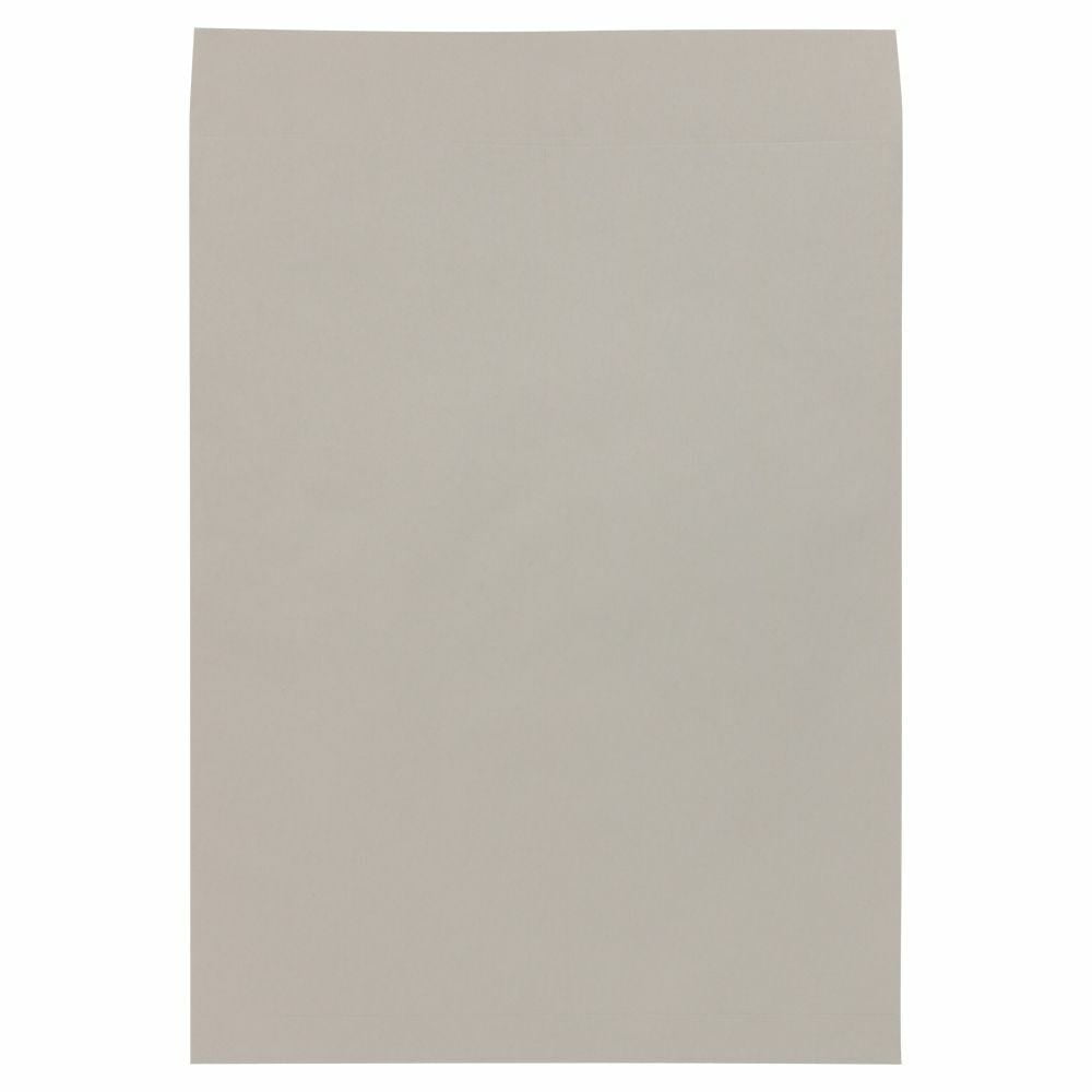 JAM Paper 17 x 22 Open End Catalog Premium Envelopes, Grey Kraft, 500 per Pack