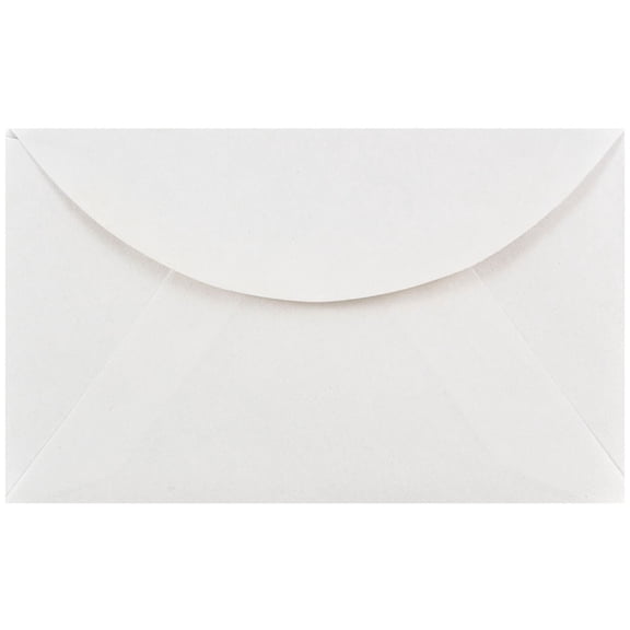JAM Paper 2Pay Commercial Mini Envelopes, 2 1/2 x 4 1/4, White, 50 per Pack