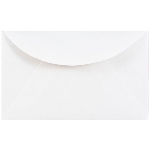 JAM Paper 3Drug Mini Envelopes, 2 5/16 x 3 5/8, White, 50/Pack