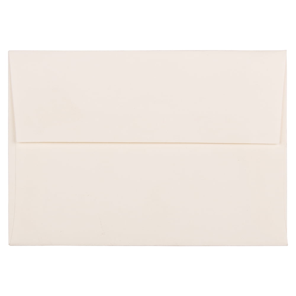 3.5x5 Envelopes JAM Paper Booklet Envelopes Strathmore Paper 4 Bar A1  Gummed Seal Strathmore Natural White Wove Pack Of 25 - Office Depot 3x5  Envelopes For Cards, image size:1000x1000