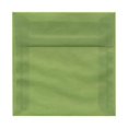 thumbnail image 1 of JAM Paper 5.5x5.5 Translucent Envelopes, Leaf Green, 50/Pack, 1 of 2