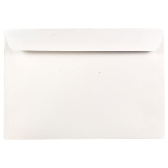 JAM Paper 6 1/2 x 9 1/2 Booklet Commercial Envelopes, White, 50 per Pack