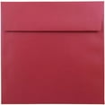 thumbnail image 1 of JAM Paper 6.5 x 6.5 Envelopes, Jupiter Red Metallic, 1000/Carton, 1 of 2