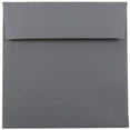 thumbnail image 1 of JAM Paper 6 x 6 Square Envelopes, Dark Grey, 1000/Carton, 1 of 2