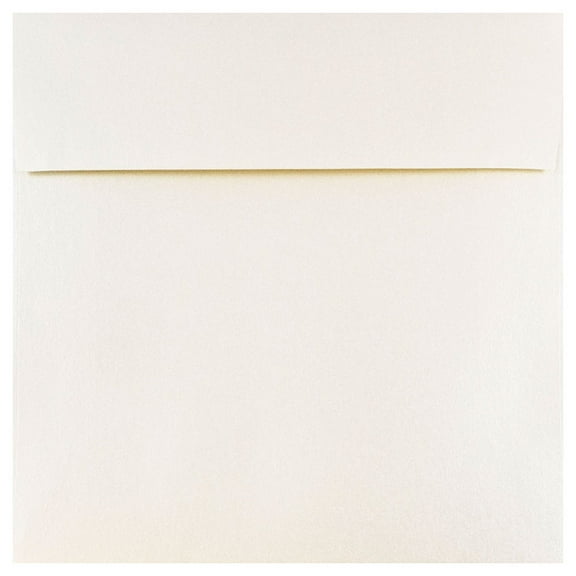 JAM Paper 6 x 6 Square Envelopes, Opal Metallic, 1000/Carton