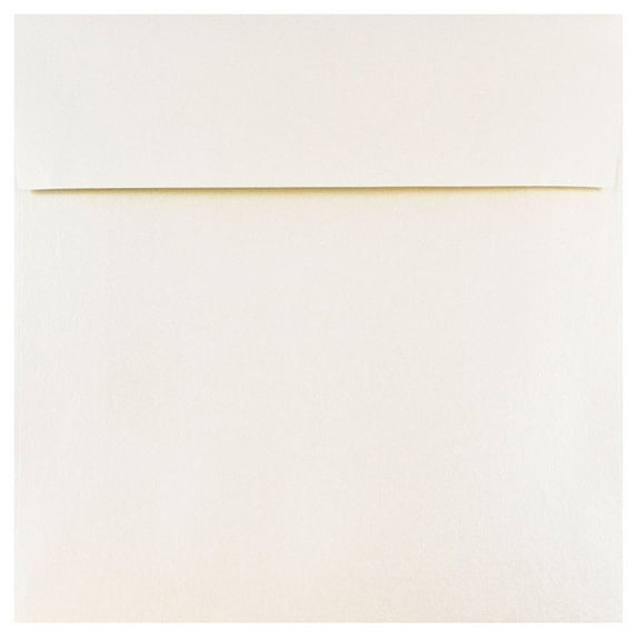 JAM Paper 6 x 6 Square Envelopes, Opal Metallic, 1000/Carton