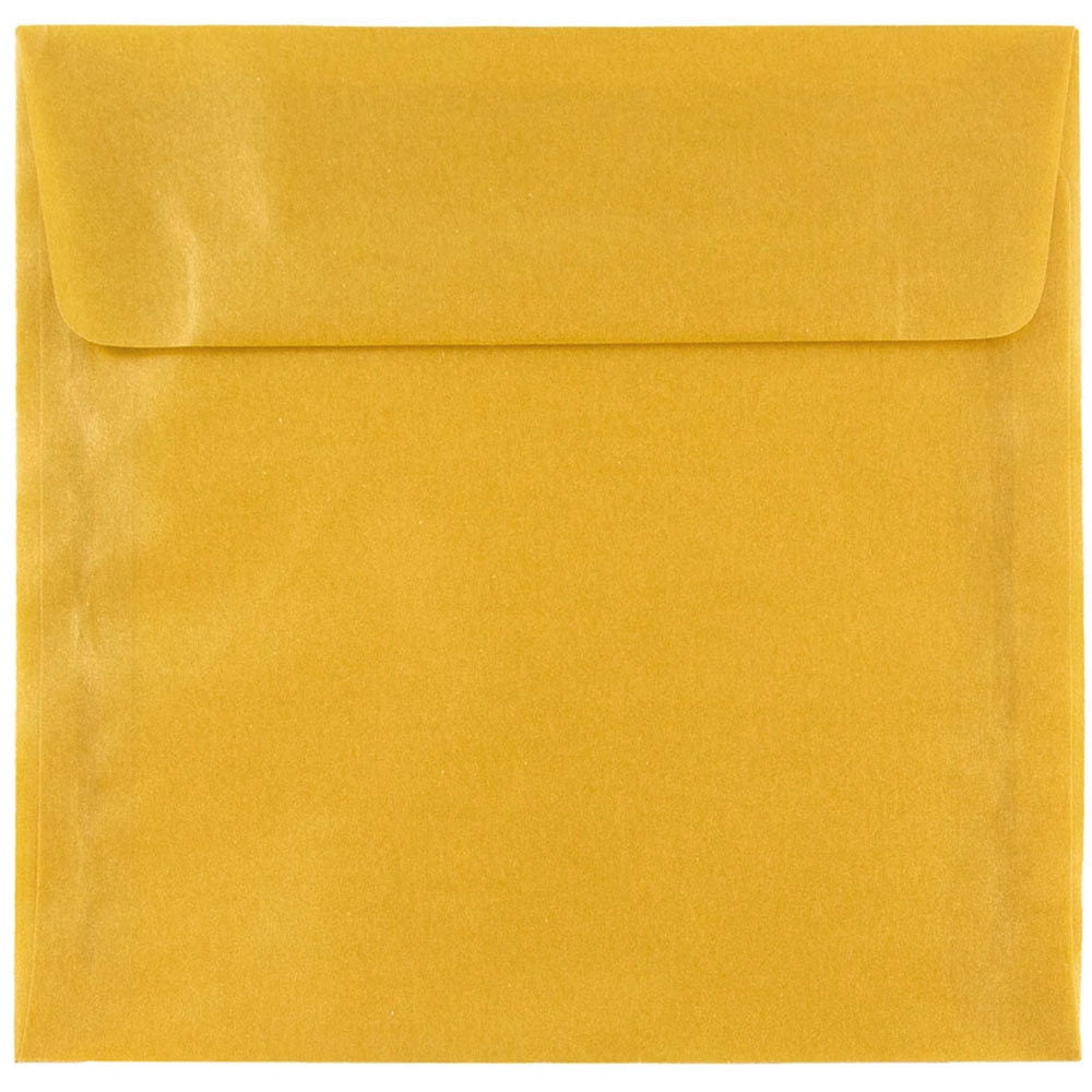 Gold Translucent Paper JAM Paper 6 x 6 Translucent Envelopes, Gold, 250/Pack - Walmart.com