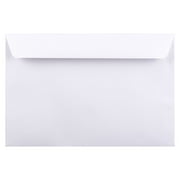 JAM Paper 6 x 9 Booklet Commercial Envelopes, White, 50 per Pack