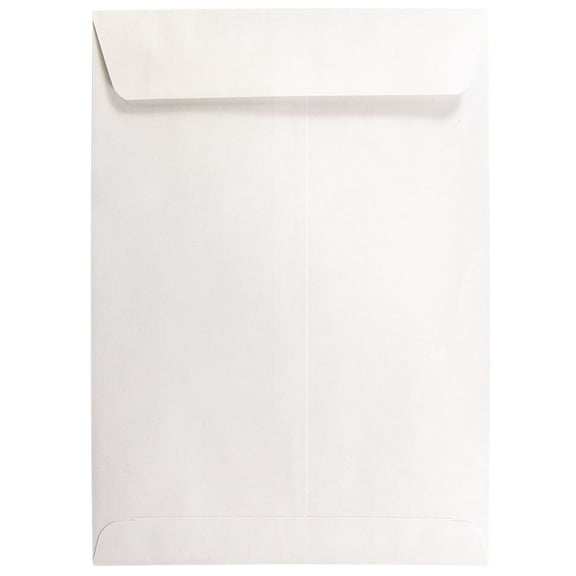 JAM Paper 7 1/2 x 10 1/2 Open End Catalog Commercial Envelopes, White, 25/Pack