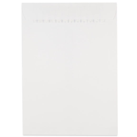 JAM Paper 7-1/2" x 10-1/2" Open End Commercial Envelopes, White, 50 Per Pack