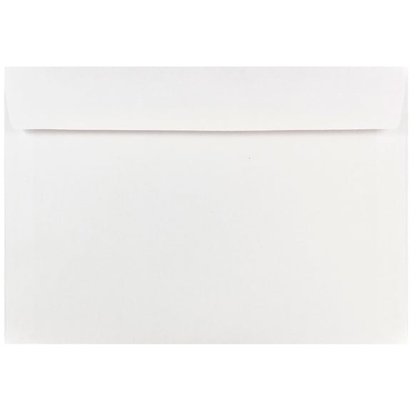 JAM Paper 7 x 10 Booklet Commercial Envelopes, White, Bulk 1000/Carton
